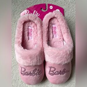Barbie Pink Slippers Size 8-9